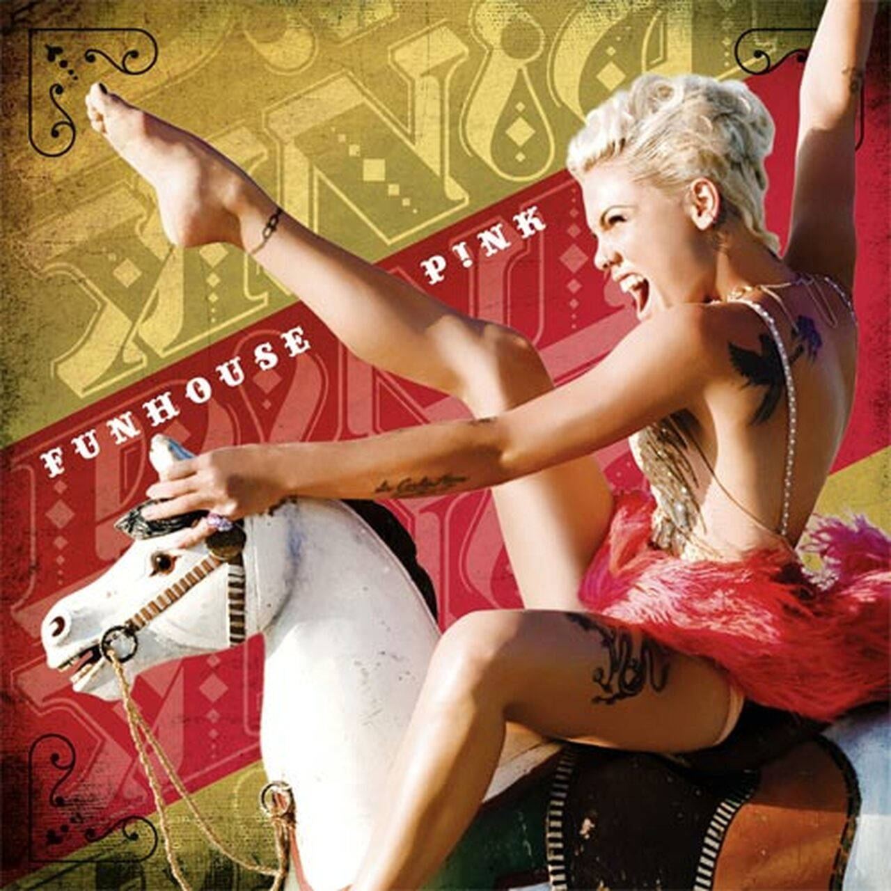 P!nk Funhouse 2LP (Yellow Vinyl)