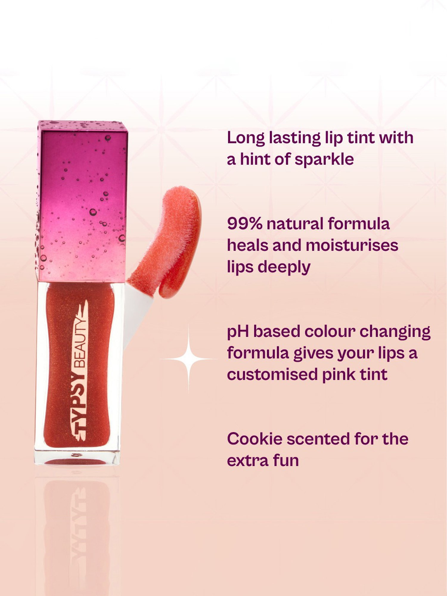 Typsy Beauty Shade Shifter Sparkle Lip & Cheek Oil Starlight 01 - 7 ml