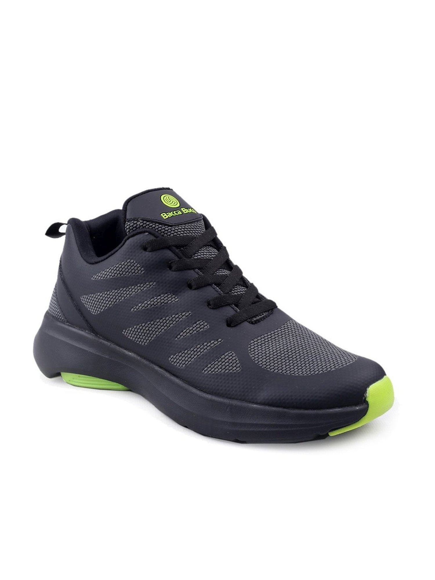 Bacca Bucci Men's BOAT Black Running Shoes