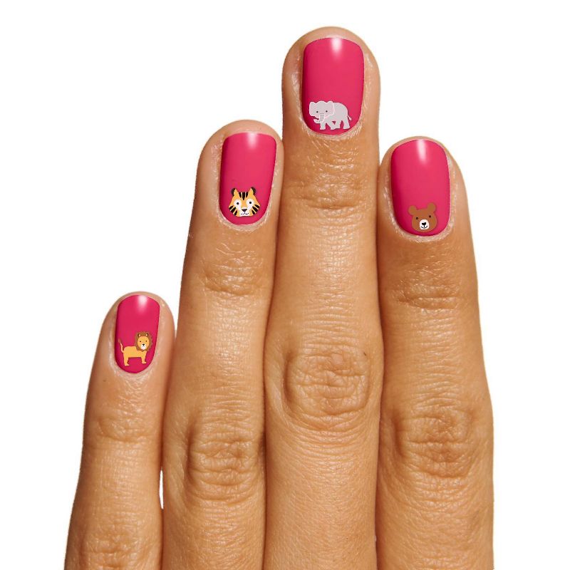 Olive & June Nail Art Kit - Furry Friends - 36ct