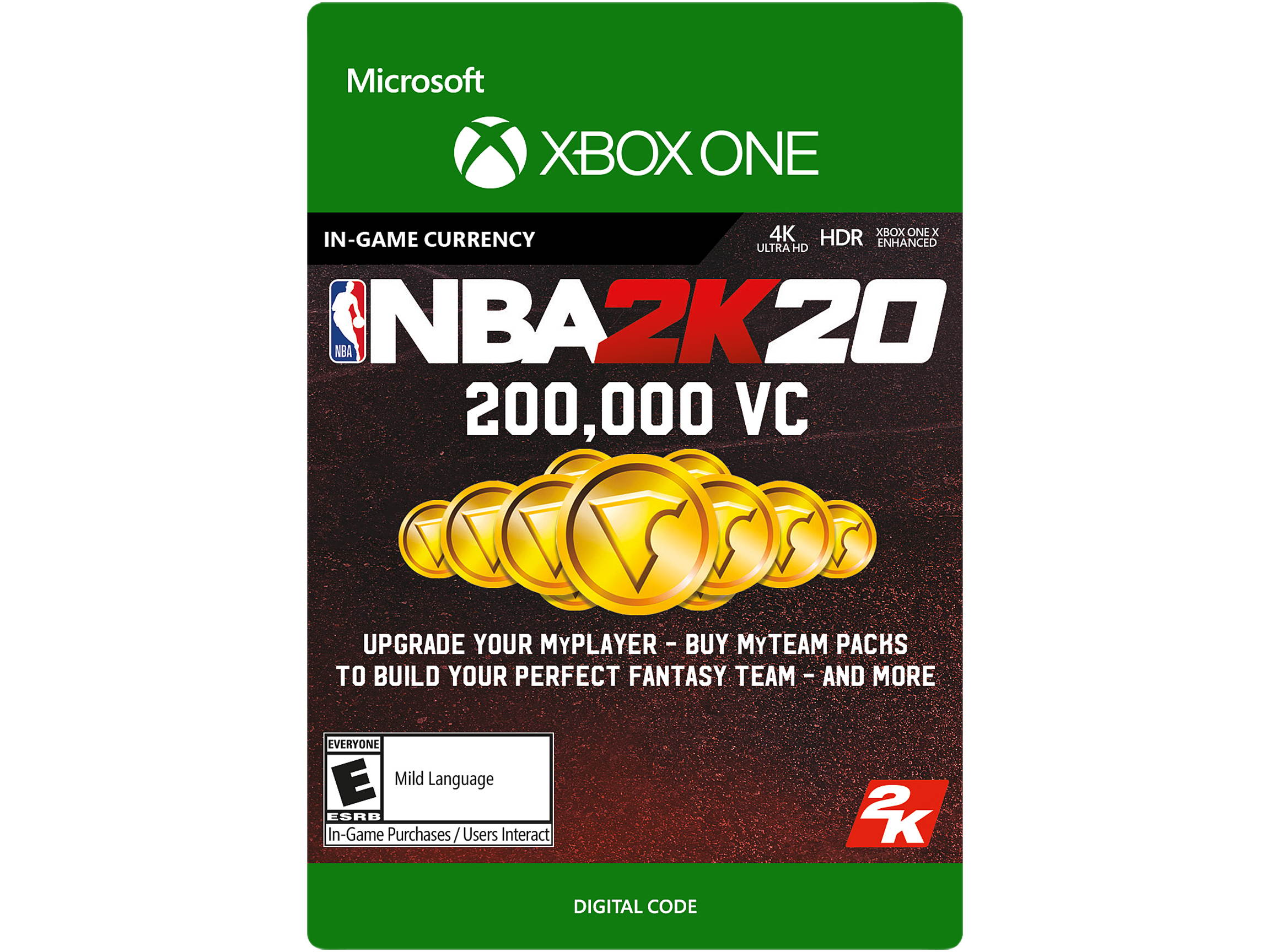 NBA 2K20 Legend Edition Xbox One [Digital Code]