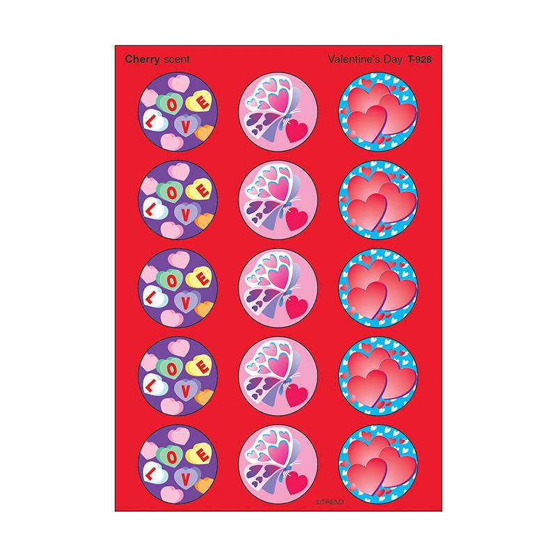 Stinky Stickers Valentines Day 60Pk