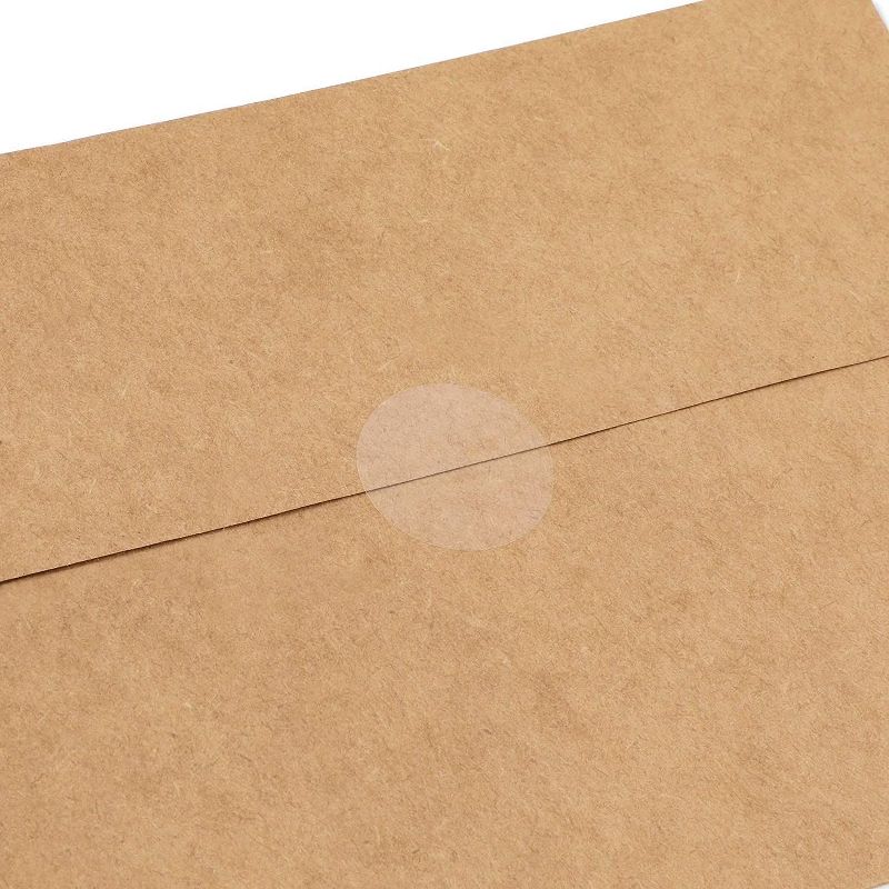 Stockroom Plus 1000-Pack Blank Clear Round 1-Inch Stickers Labels, Envelope Seals