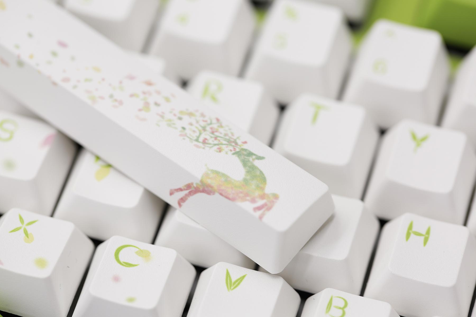 2, 60% Wired/Wireless Mechanical Keyboard (Kailh Box Brown Switch/White Case) - Full Keys Programmable - True RGB Backlit - Tap Arrow Keys - Double Shot PBT Keycaps - NKRO - 1900mAh Battery