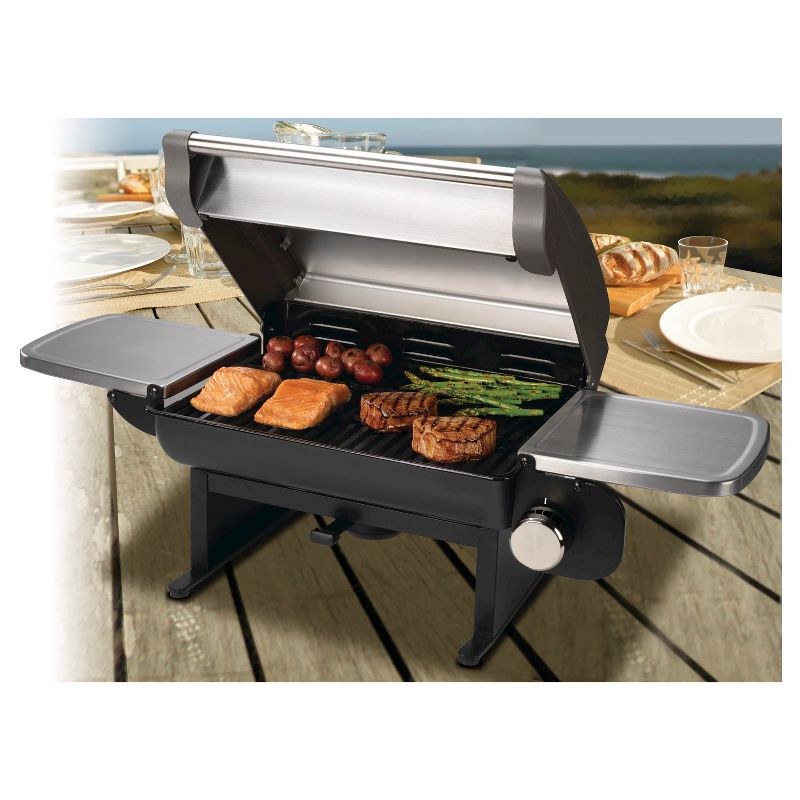 Cuisinart All Foods Portable Gas Grill Model CGG-200 - Silver