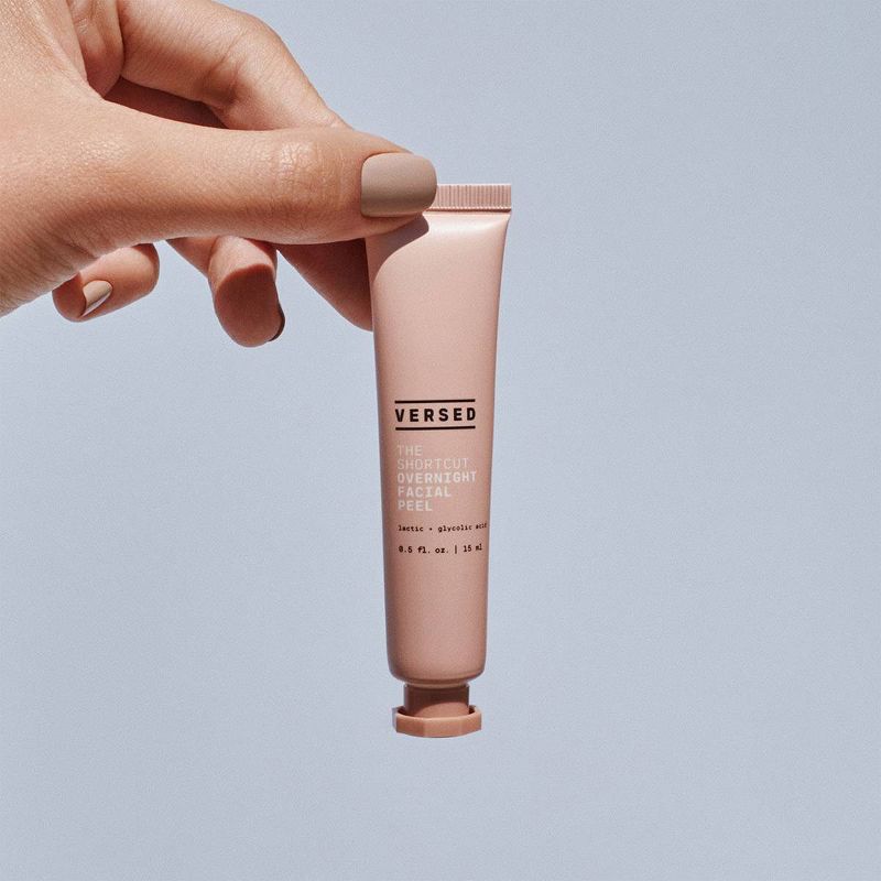 Versed The Shortcut Overnight Facial Peel Mini - 0.5 fl oz