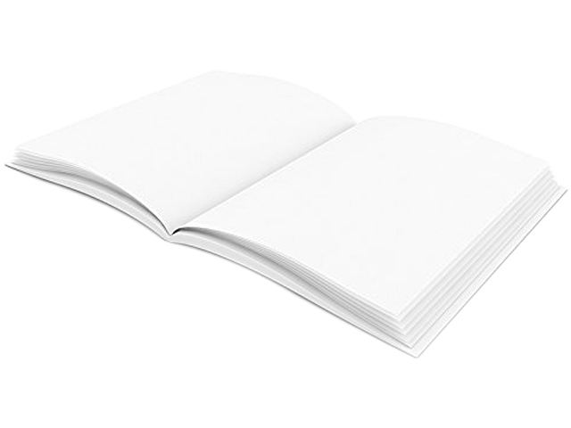 Flipside Hardcover Blank Book