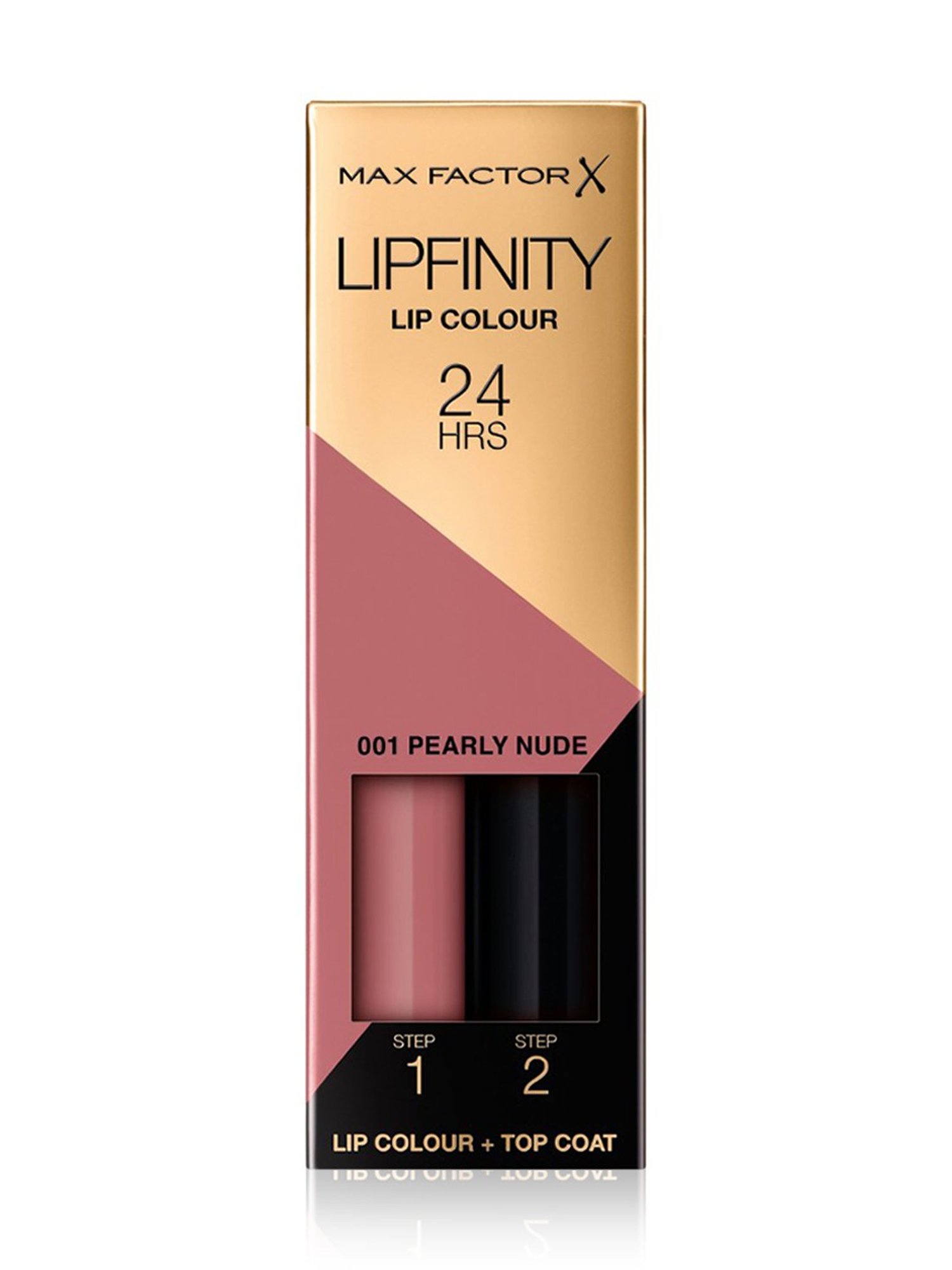Max Factor Lipfinity Lip Colour + Top Coat 001 Pearly Nude
