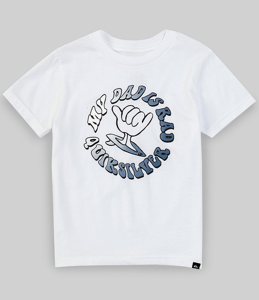 Quiksilver Little Boys 2T-7 Short-Sleeve Magic Fire Tee