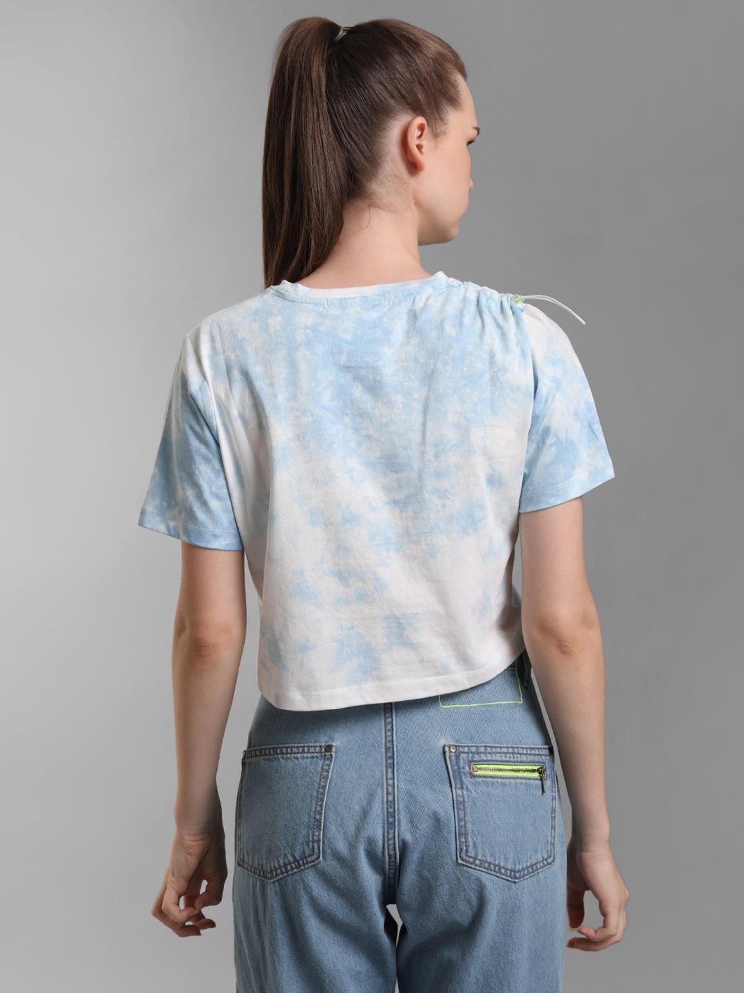 Fame Forever by Lifestyle White Cotton Printed T-Shirt