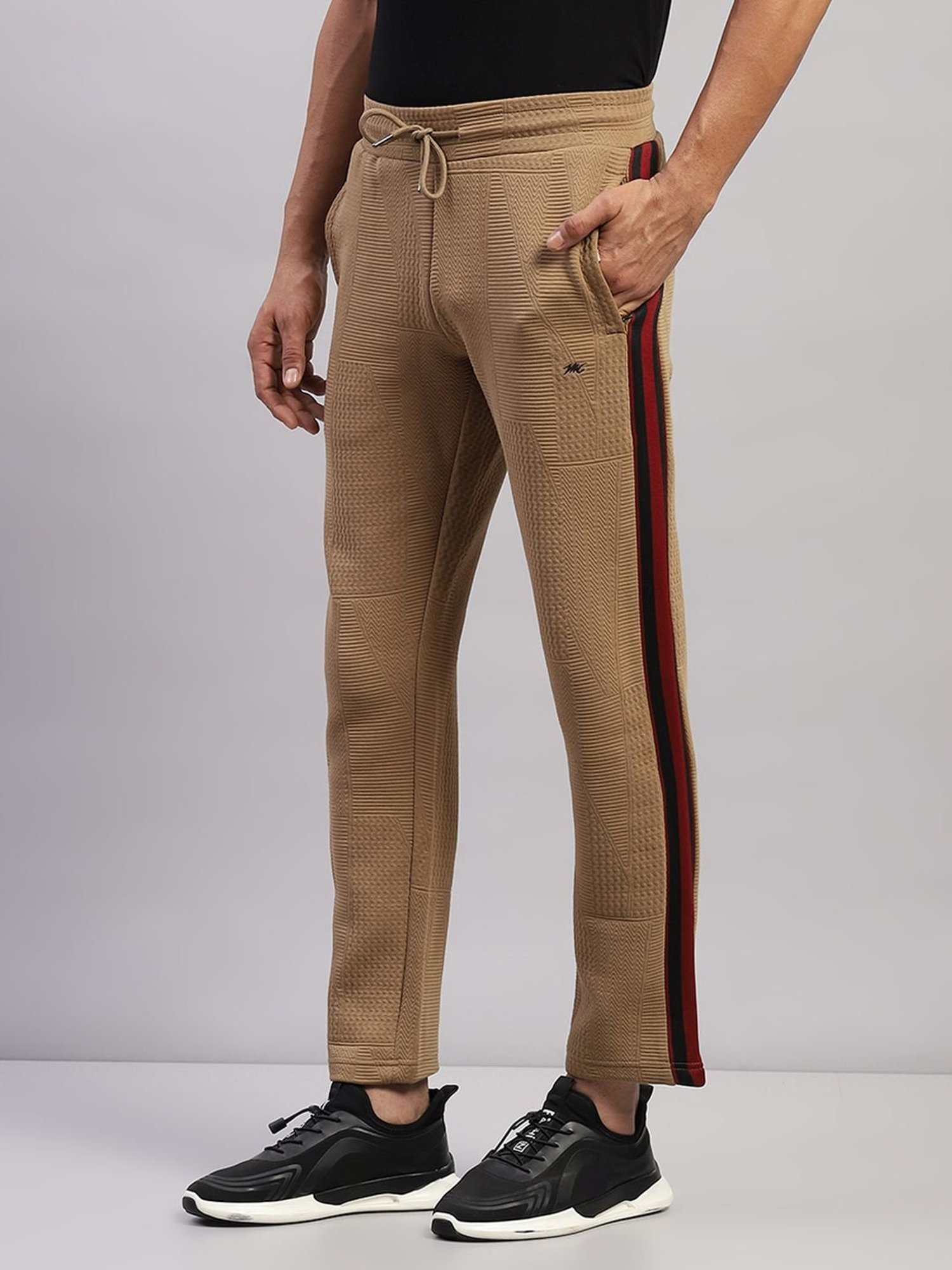 Rock.It Blue Regular Fit Printed TrackSuit