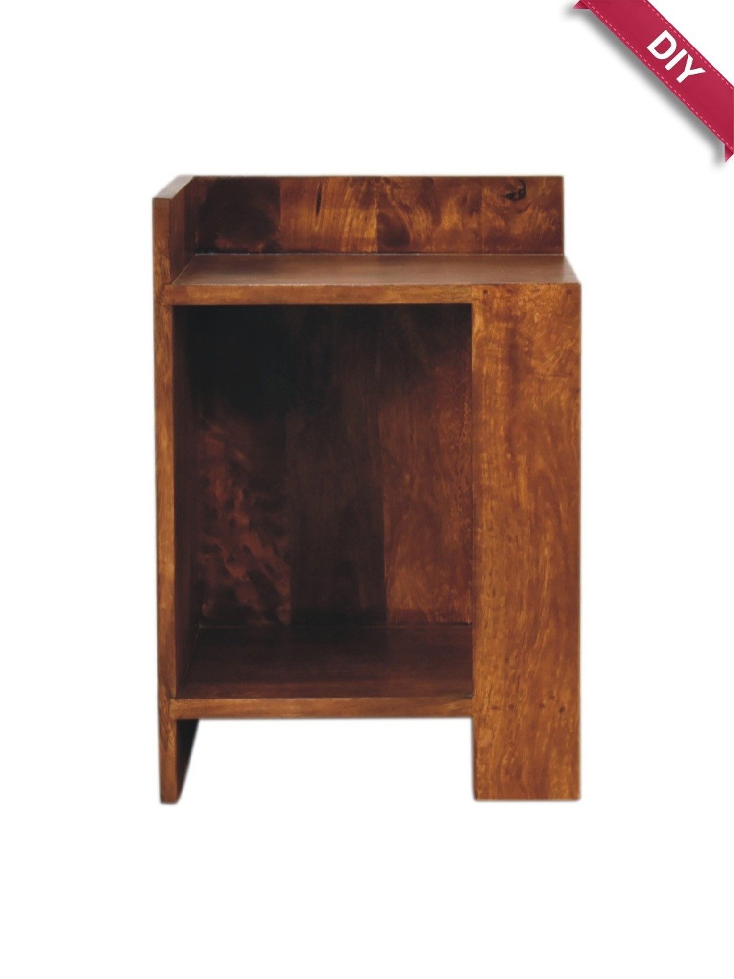 Sleepyhead Ally Teak Brown Sheesham Wood Bedside Table