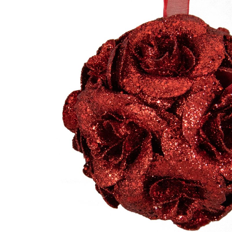 Carlton Cards 3.75" Heirloom Family and Friends Picture Frame Christmas Ornament - Green/Pink