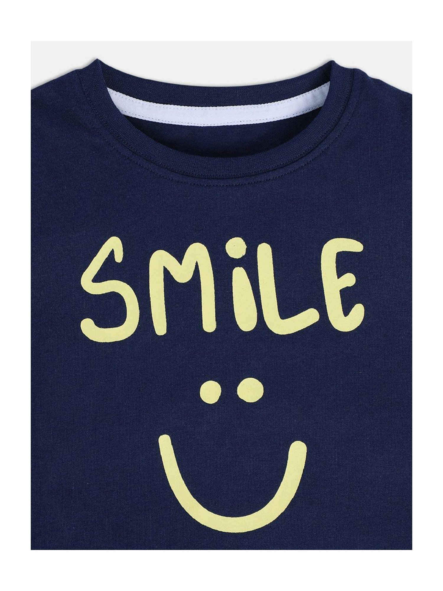 MINIKLUB Kids Navy Printed T-Shirt