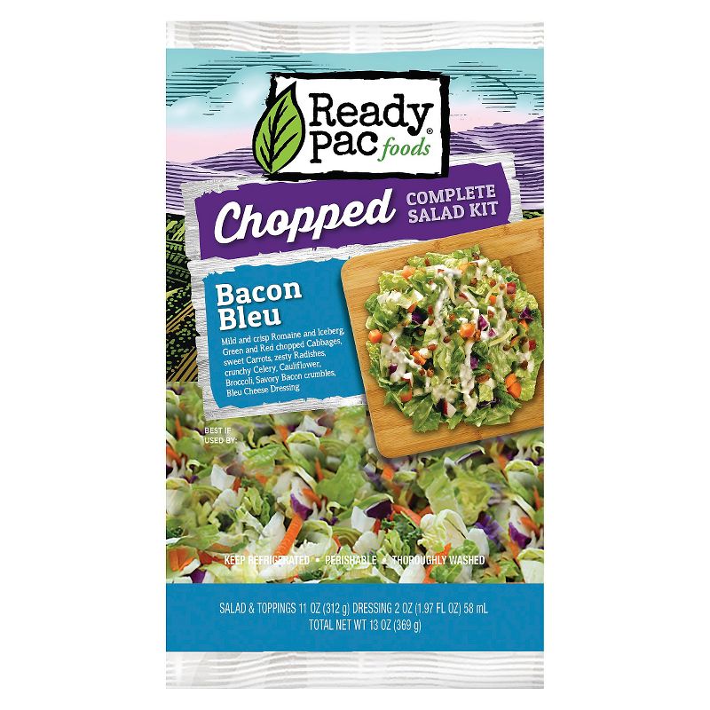 Ready Pac Bacon Bleu Chopped Salad Kit - 13oz