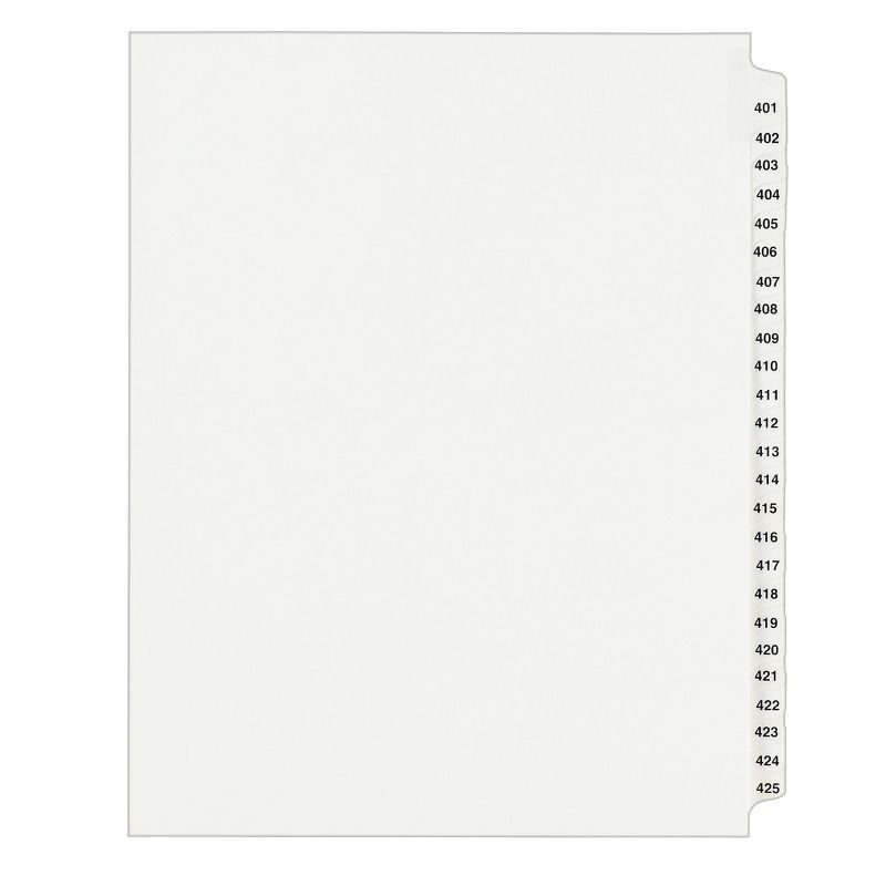 C-Line Sheet Protectors with Index Tabs Clear Tabs 2" 11 x 8 1/2 8/ST 05587