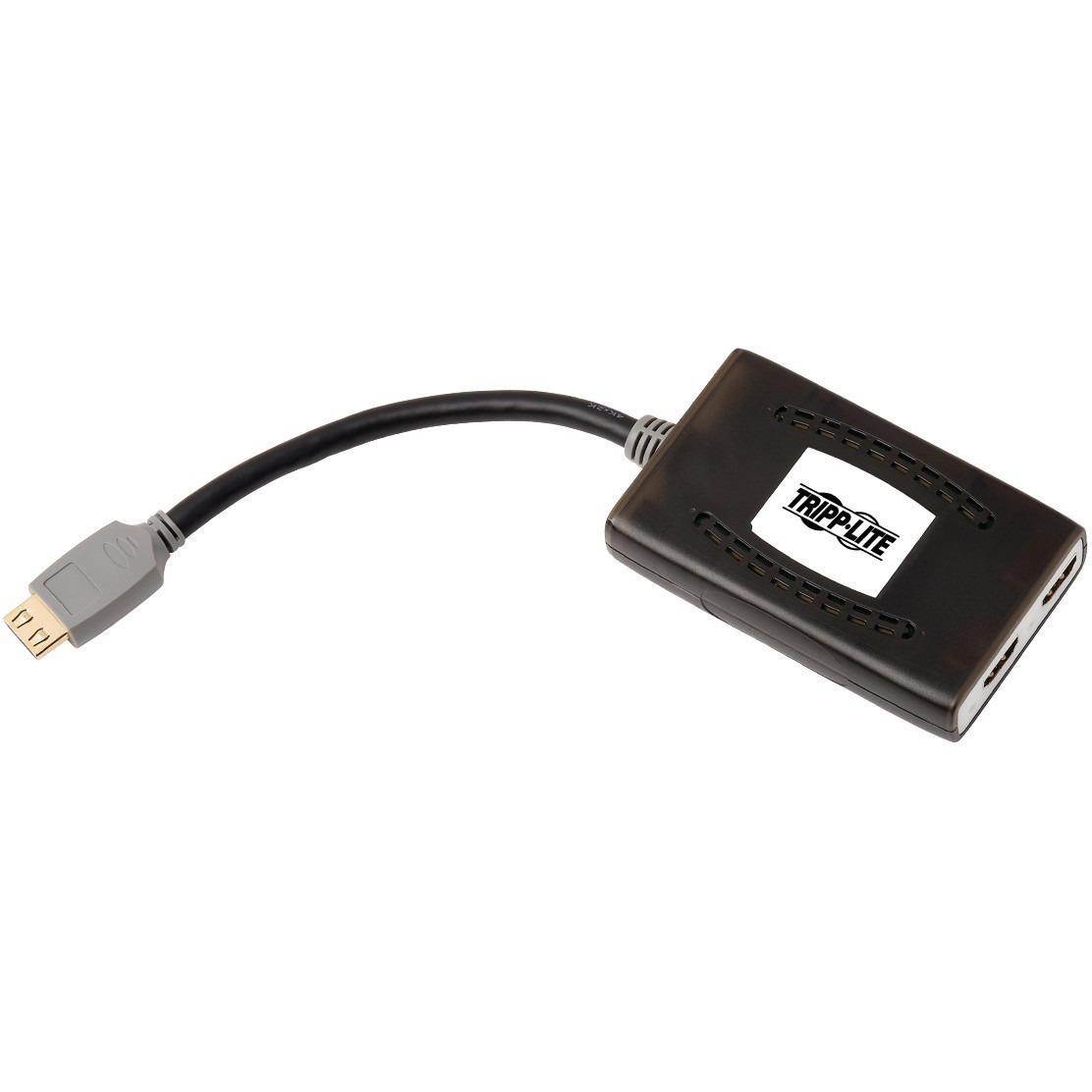 TRIPP LITE B118-002-HDR-V2 2-PORT HDMI 2.0 SPLITTER - 4K X 2K @ 60 HZ, 4:4:4, MULTI-RESOLUTION SUPPORT, HDR