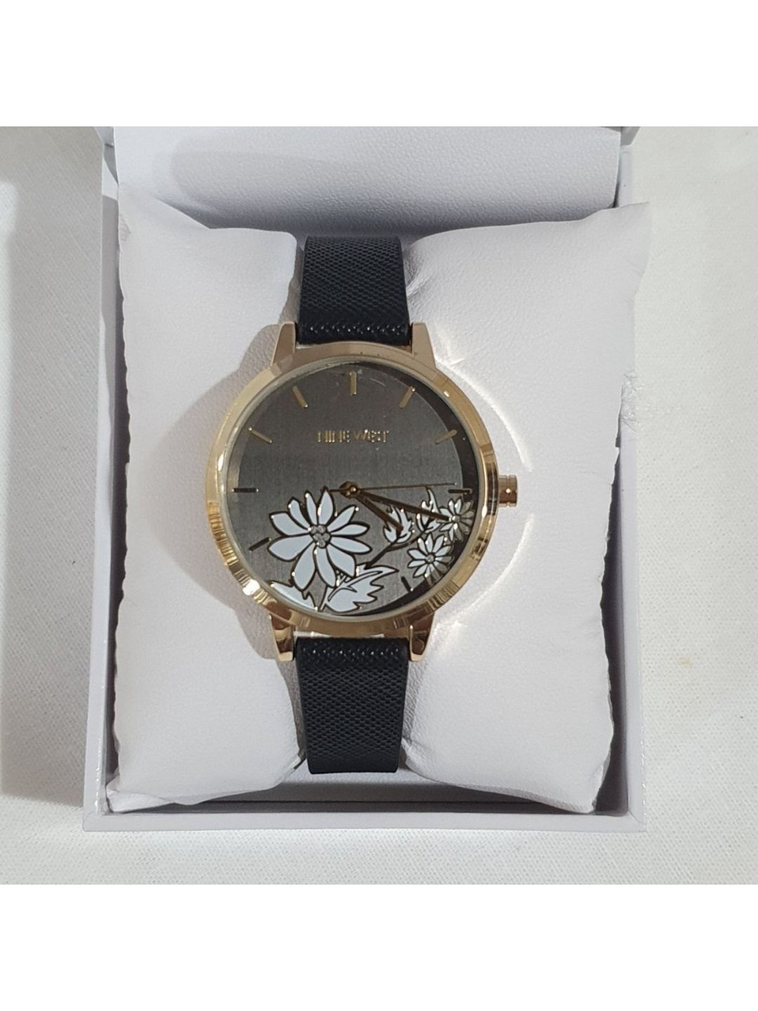 Nine West NW-2884FLBK Analog Watch for Women