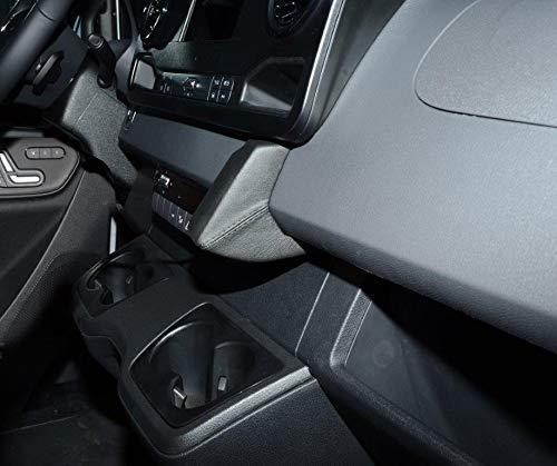 Kuda 3335 Leather Mount Black Compatible with Mercedes Sprinter Since 2018