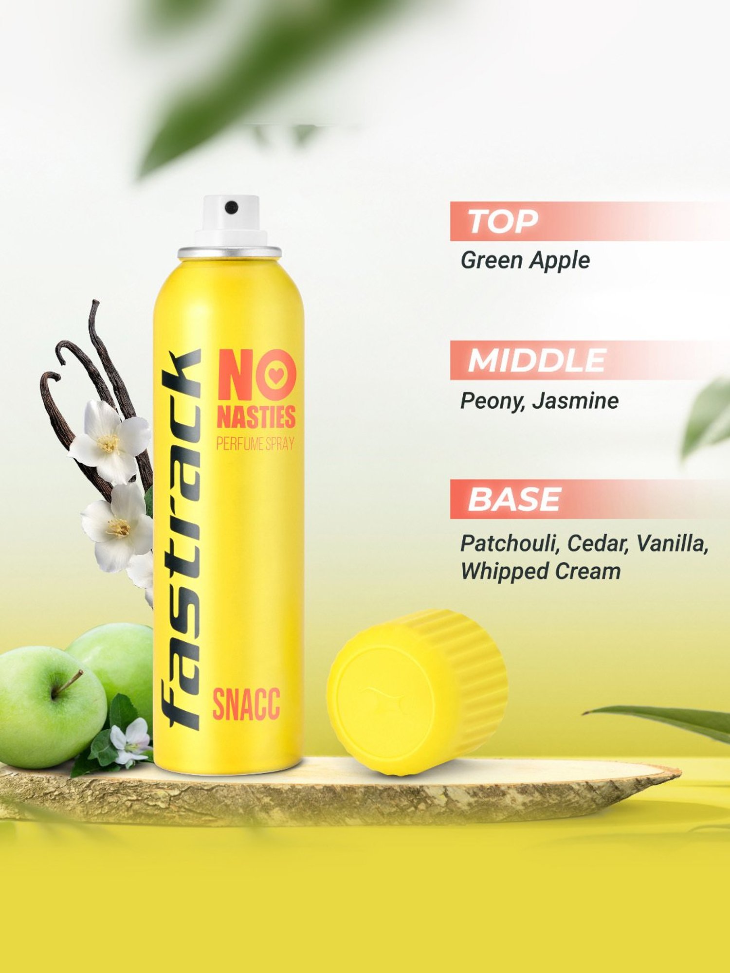 Fastrack No Nasties Snacc Perfume Spray - 135 ml