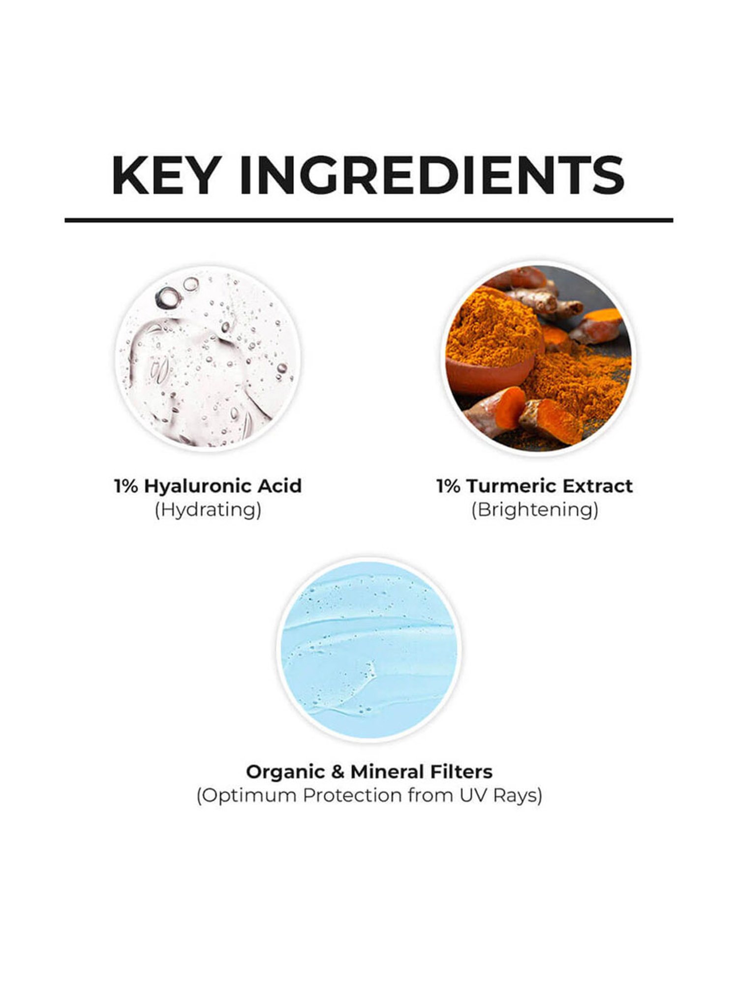 Dr. Sheth's Haldi & Hyaluronic Acid Sunscreen - 50 gm