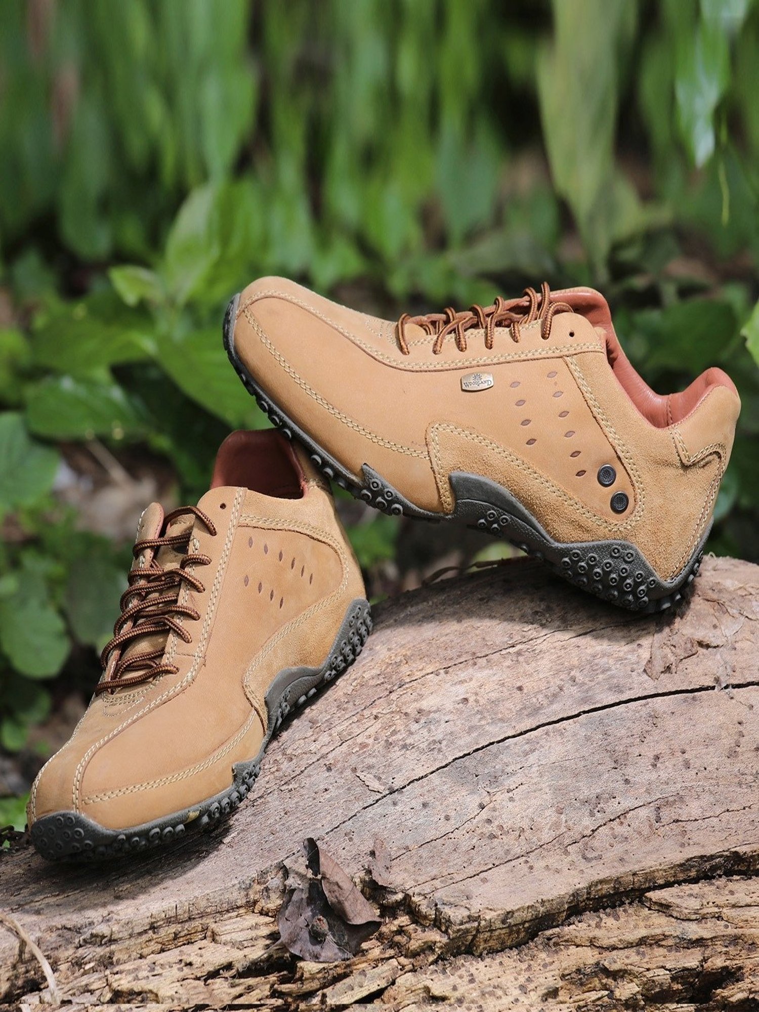 Woodland Men's Camel Casual Shoes