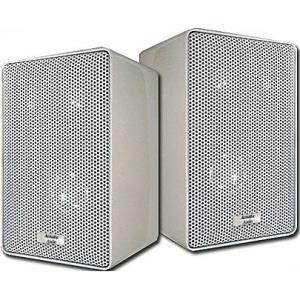 Acoustic Audio 251B Indoor Outdoor 3 Way Speakers 400 Watt Black Pair New