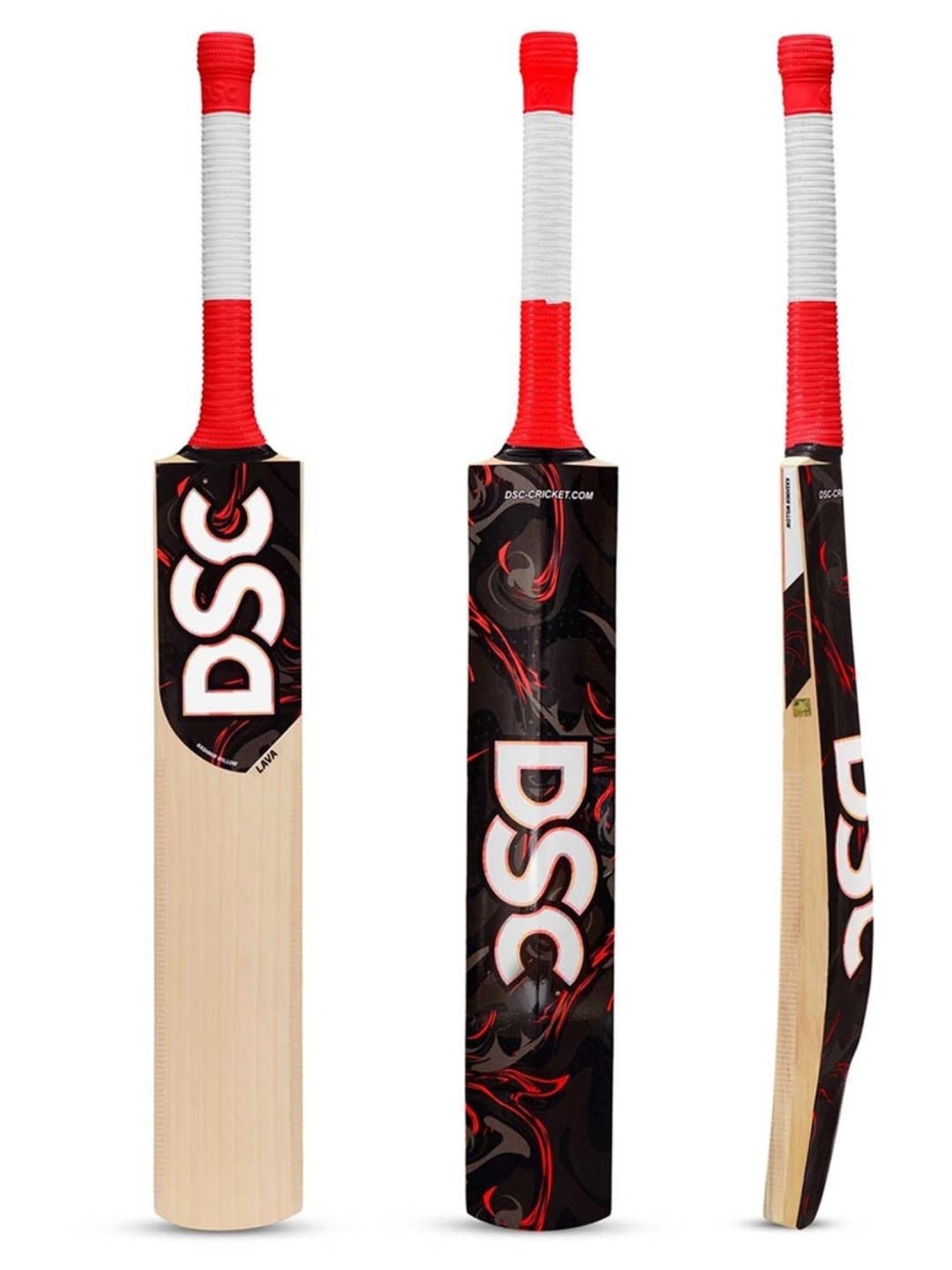 DSC Lava Kashmir Willow Cricket Bat Size - 3