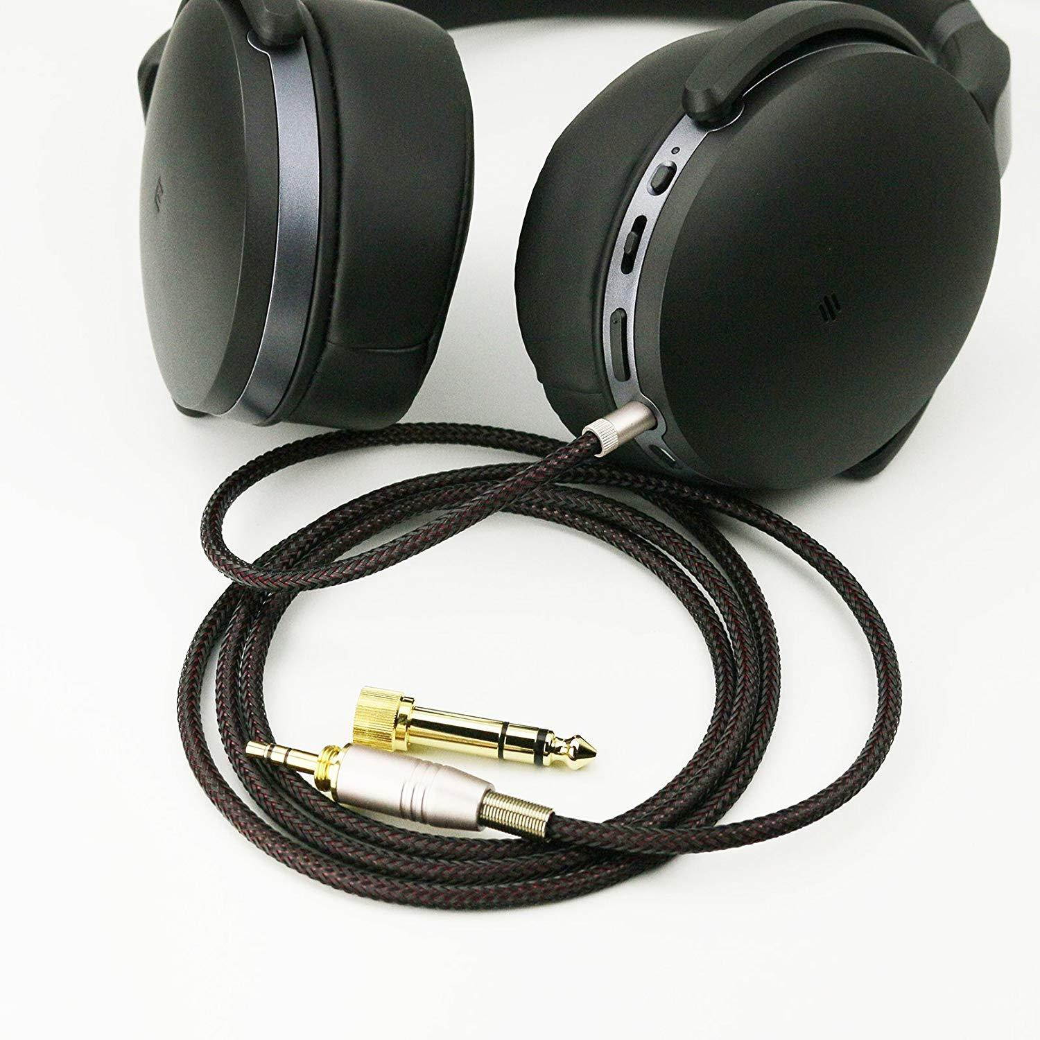 NewFantasia Replacement Audio Upgrade Cable for Sennheiser HD4.40, HD4.50, HD4.30i, HD4.30G Headphones 200cm/6ft