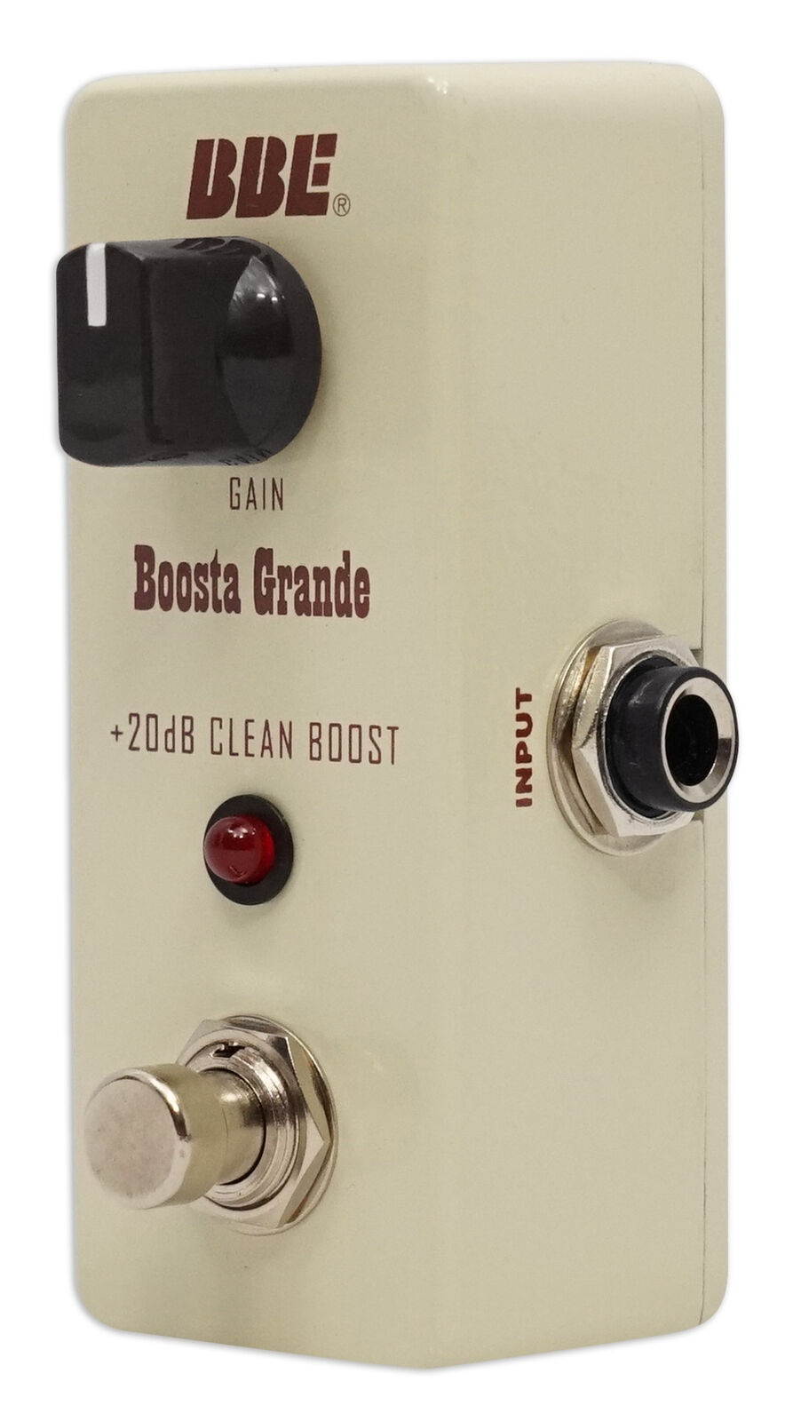 BBE Mini Boosta Grande 20db Transparent Boost Stomp Pedal+Wireless Headphones