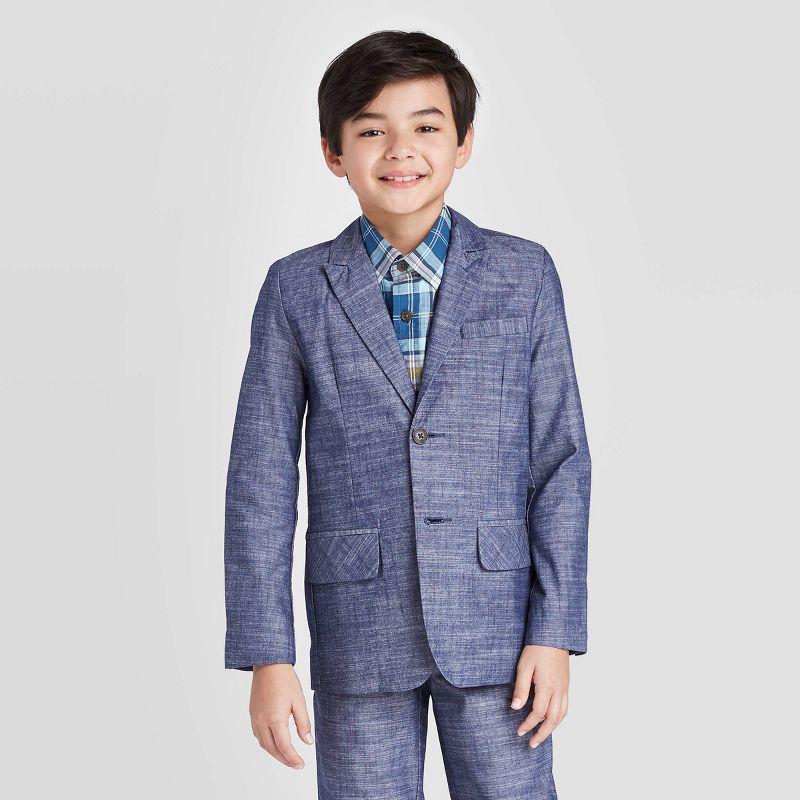 Boys' Spider-Man Varsity Bomber Jacket - Blue/Red 4 - Disney Store