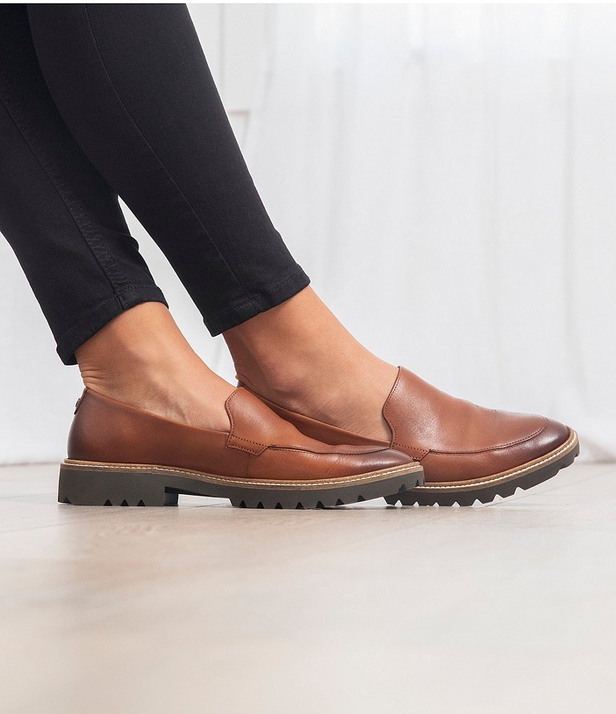 ECCO Incise Tailored Leather Loafers