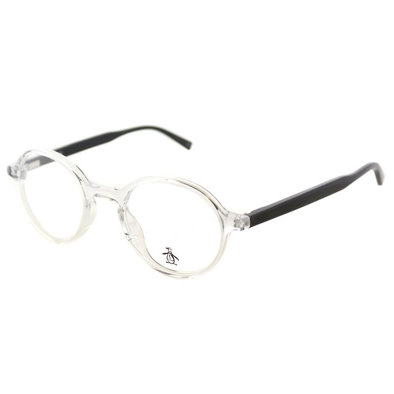 Original Penguin The Mungarutal CR Unisex Round Eyeglasses Crystal 45mm