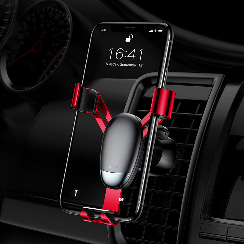 Universal car phone holder for gravity air vent Mounting Clip stand gps phone holder for iPhone samsung mobile phone holder