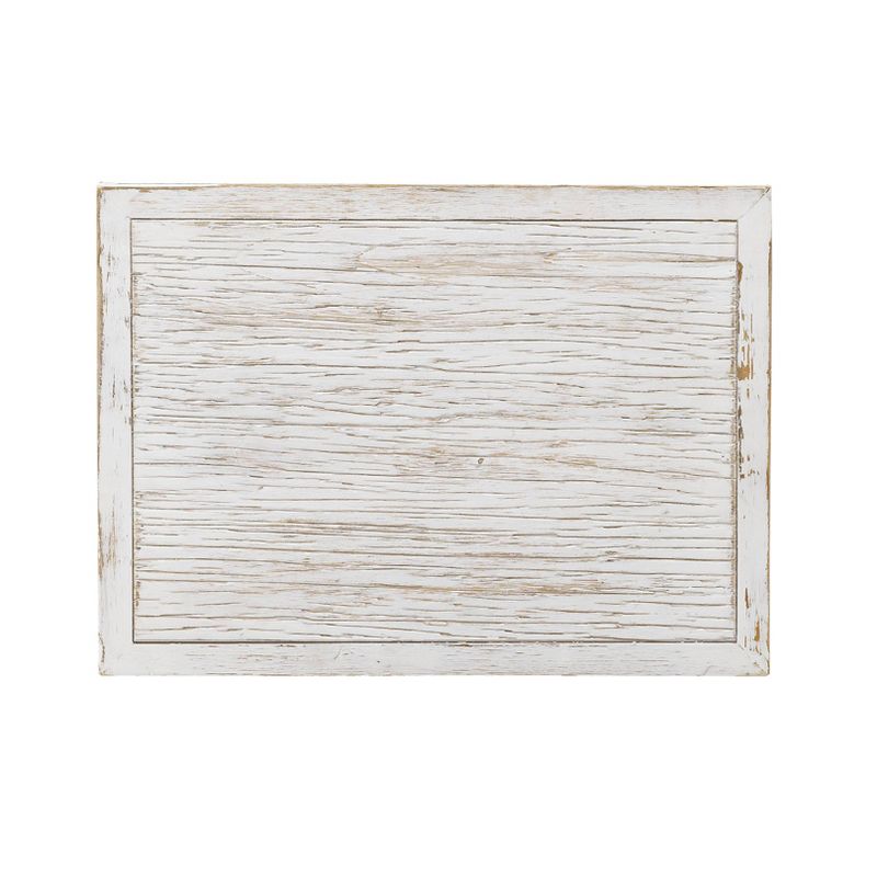 Bay City Coastal 2 Drawer Accent Table White - Treasure Trove Accents