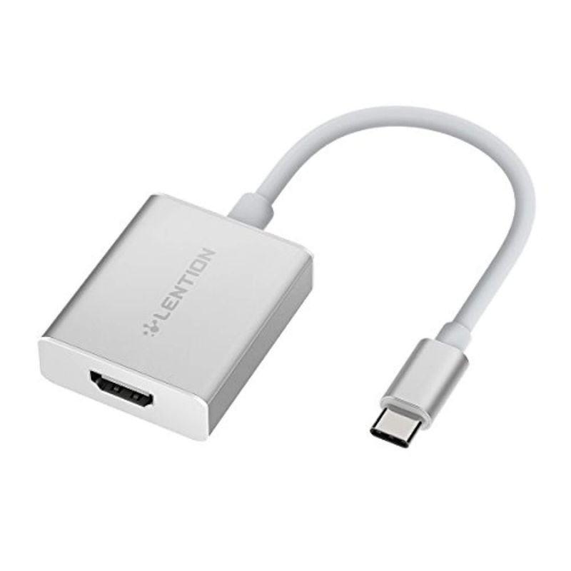 lention usb c to 4k hdmi digital av adapter compatible 2018 2019 macbook air & ipad pro, macbook pro 13/15 (thunderbolt 3), chr