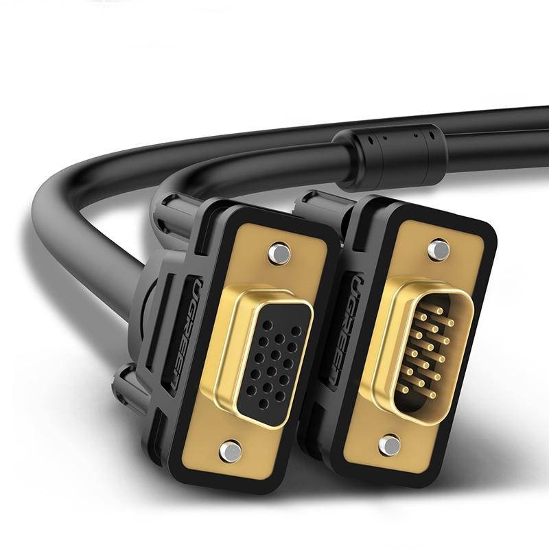 Cables Direct Online 100FT SVGA Monitor Cable, Male to Male 1080P Super VGA Display Cord for PC Projector Laptop TV