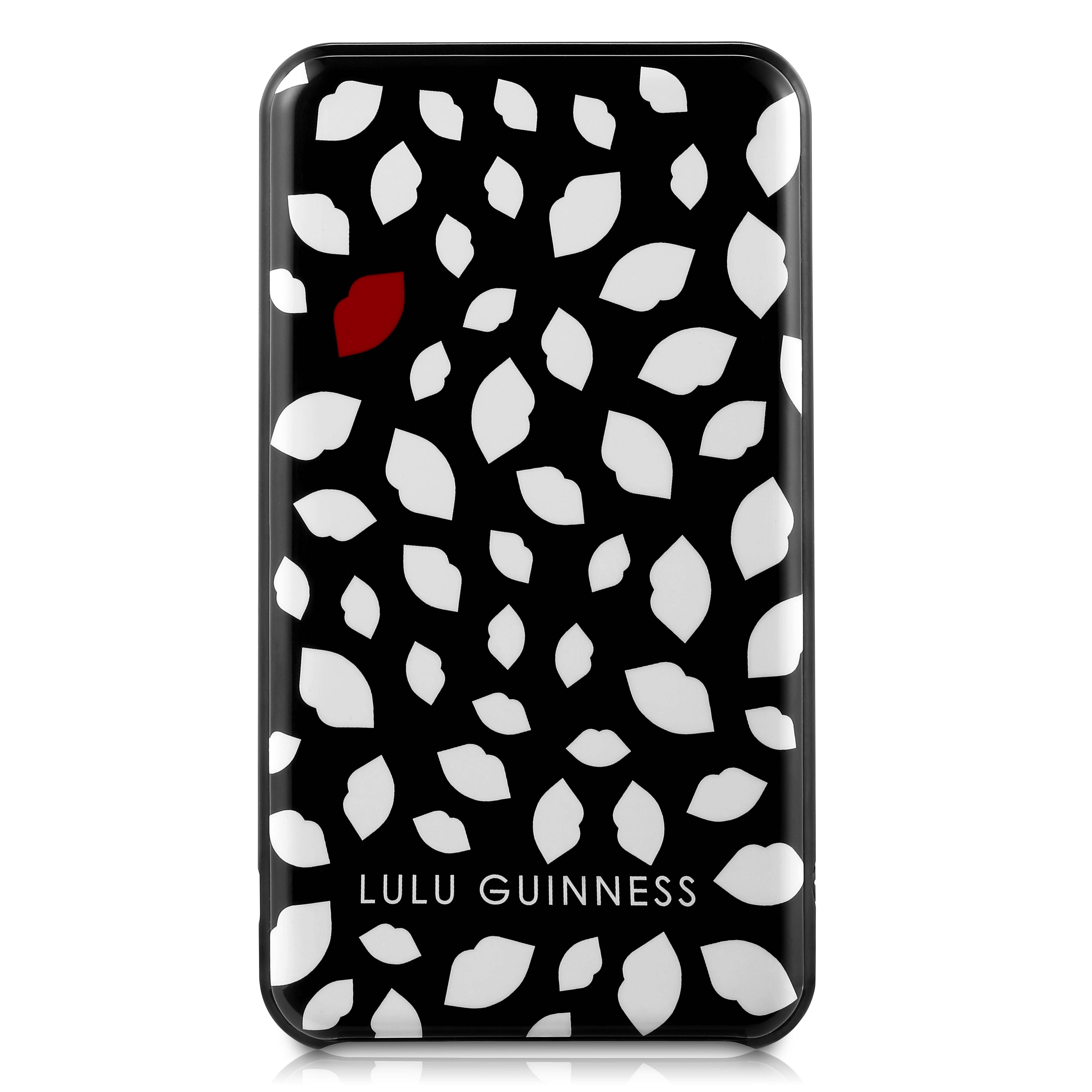 VQ Universal Power Bank 5,000mAh Portable Charger with Dual Power Outputs - Lulu Guinness Scattered Lips