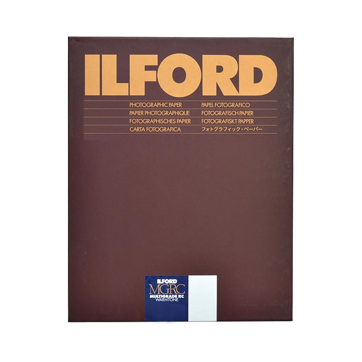 Ilford Multigrade RC Warmtone VC B & W Enlarging Paper, 11x14"-50 Sheets, Glossy