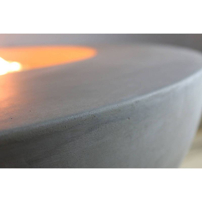 Lunar 42" Natural Gas Firepit Bowl Patio Heater - Elementi