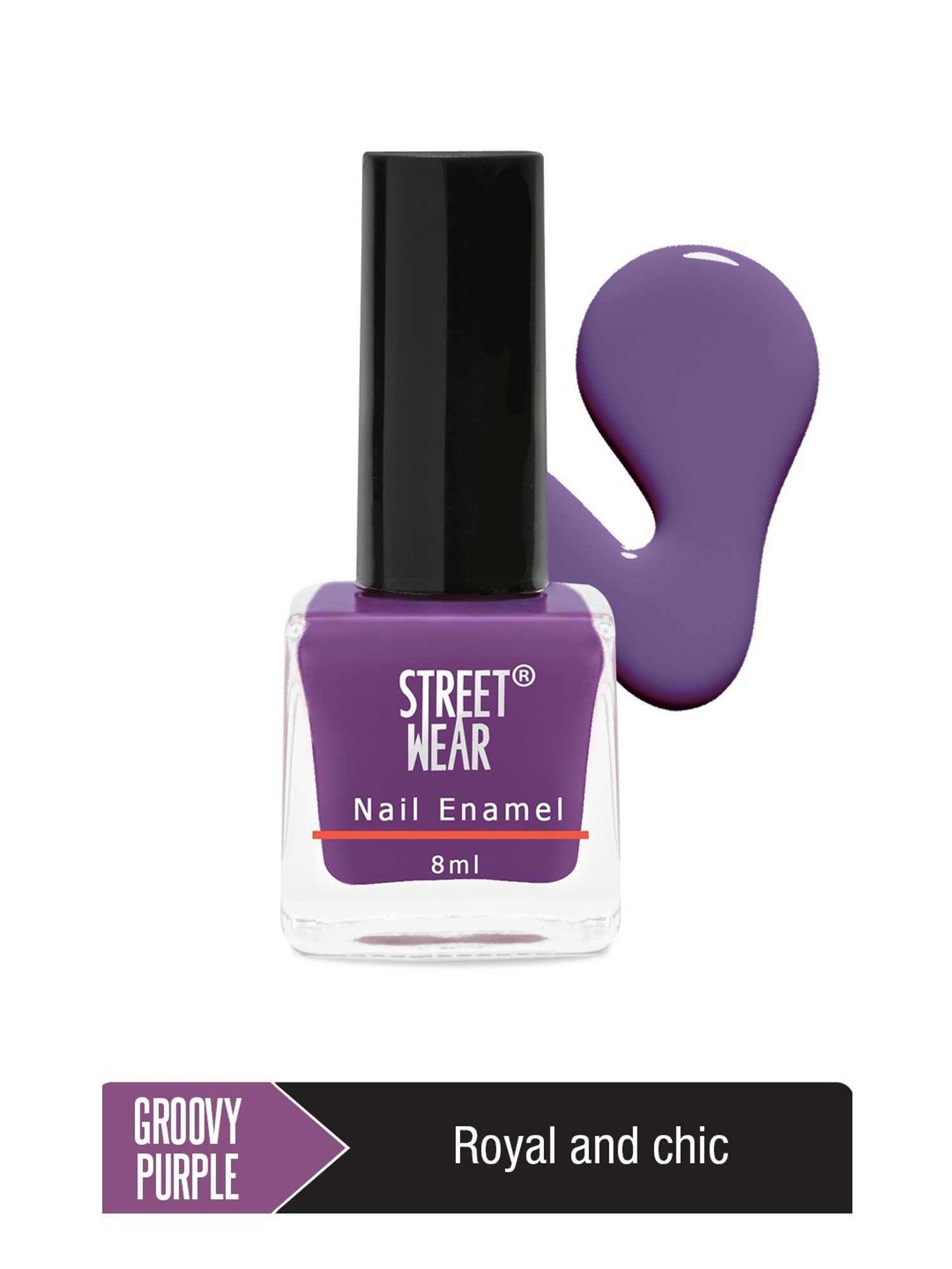 Street Wear Gloss Nail Enamel Groovy Purple - 8 ml