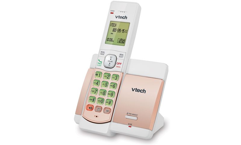 VTech CS5119-13 DECT 6.0 Expandable Cordless Phone with Caller ID/Call Waiting - Rose Gold