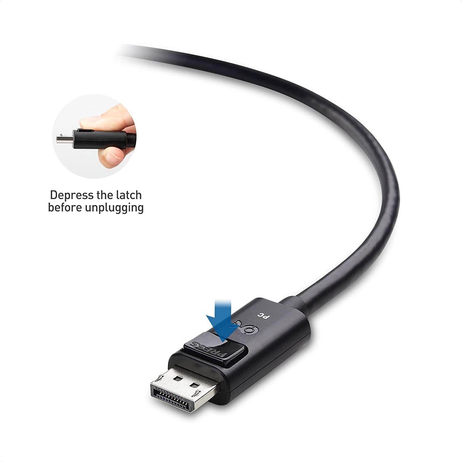 Cable Matters Unidirectional Active DisplayPort Cable (DisplayPort 1.4 Cable) with 8K 60Hz Video and HDR Support in 33 ft / 10m