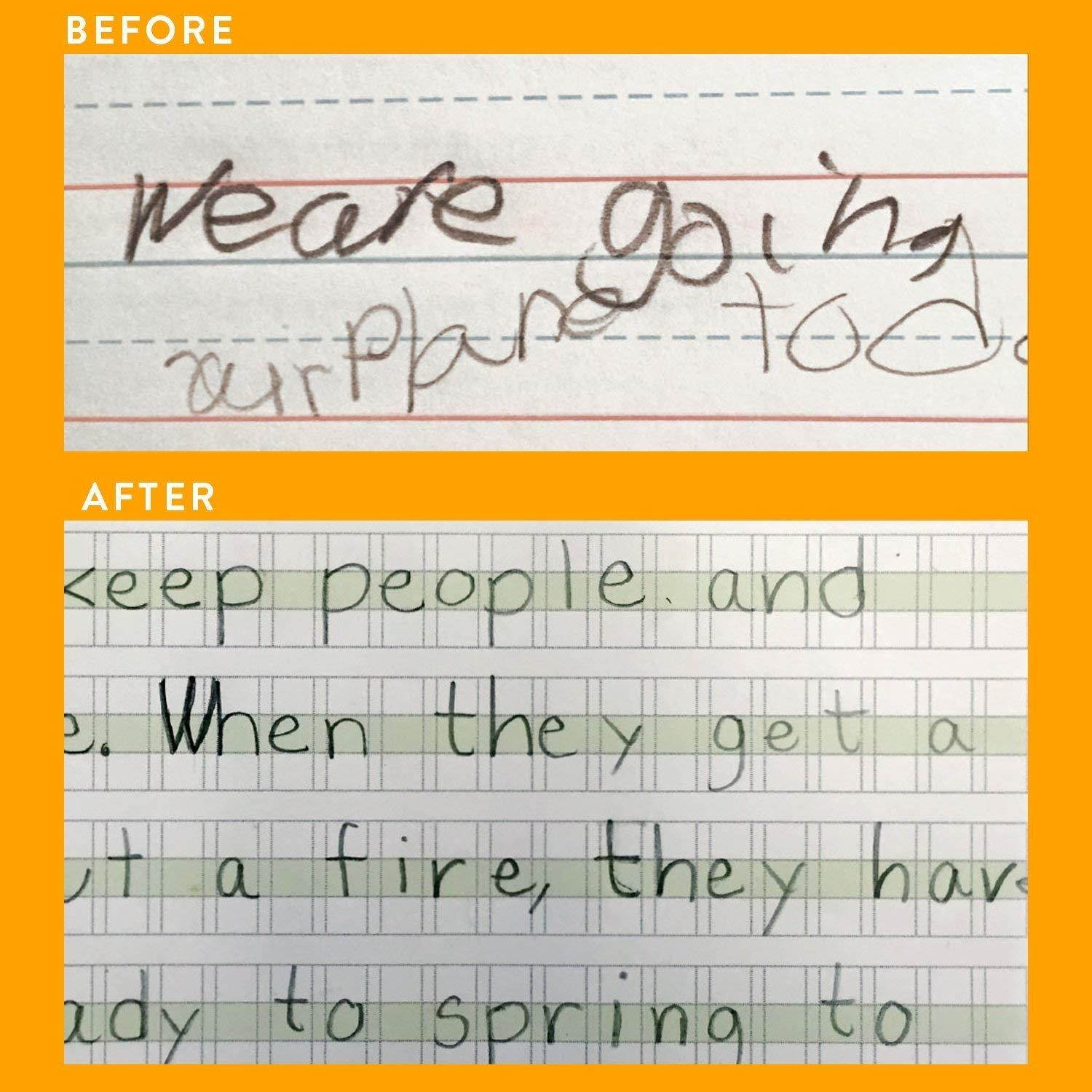 Channie&rsquo;s Practice Handwriting & Printing Paper Workbook One Page A Day, 250 Pages Front & Back, 125 Sheets, Grades PreK &ndash; 1st, Size 8.5  x 11
