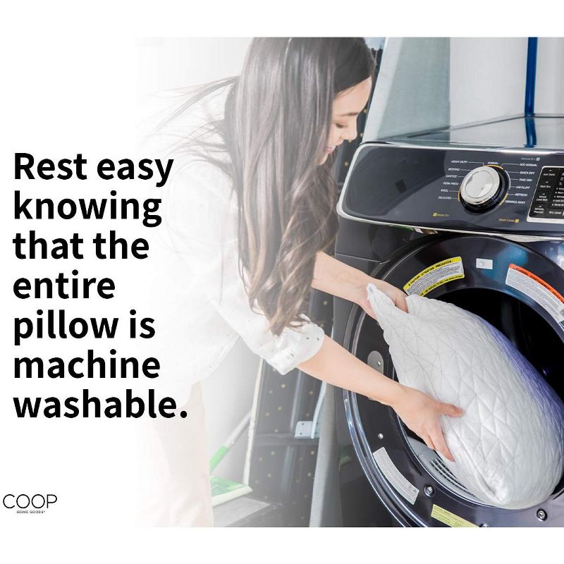 Coop Home Goods The Toddler Adjustable Pillow- Greenguard Gold Certified