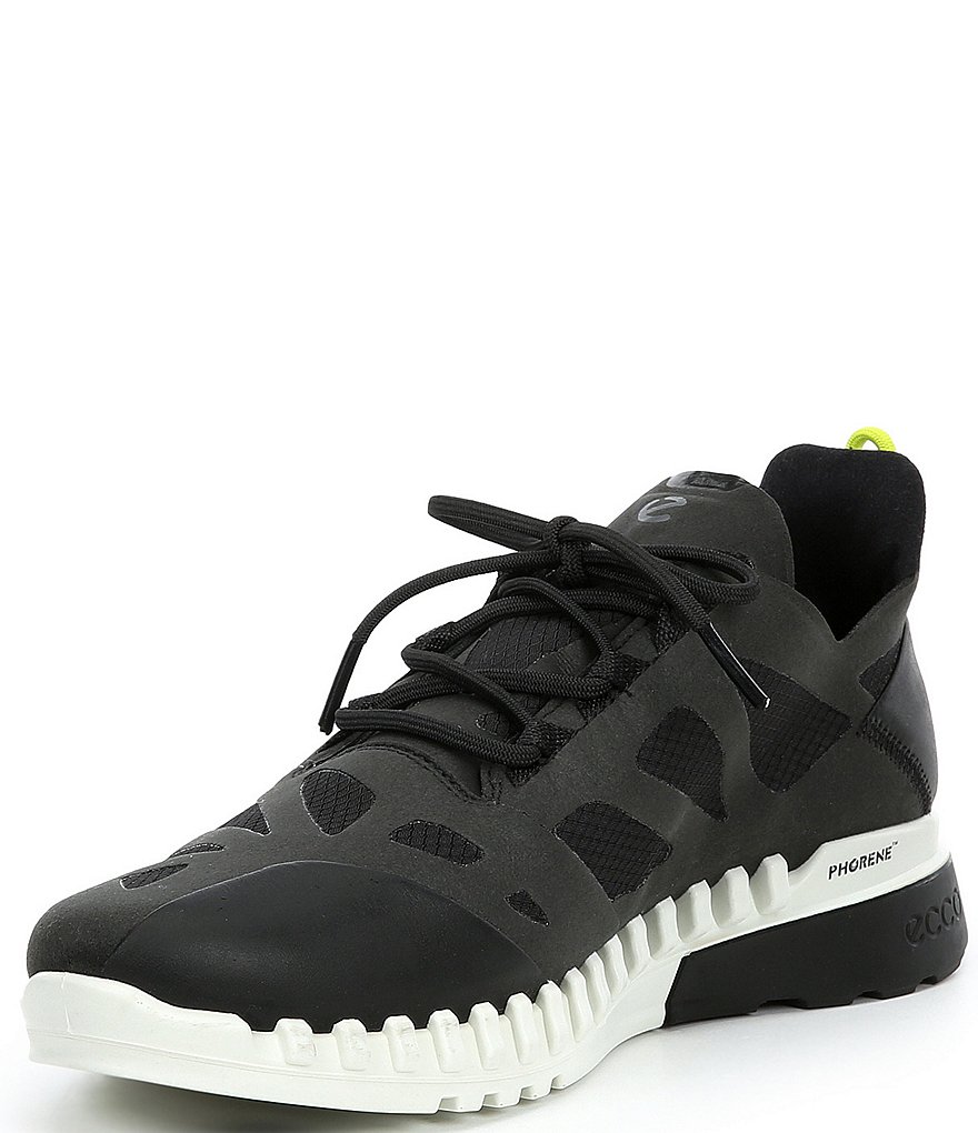 ECCO Zipflex Lace-Up Sneakers