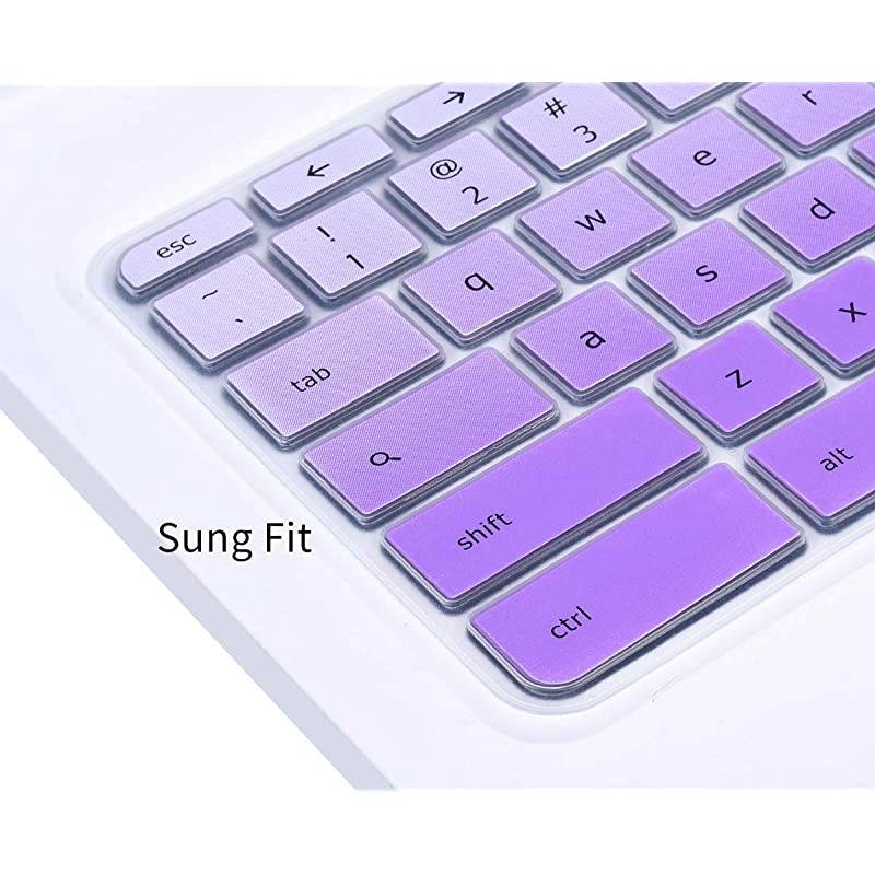 Cover Compatible with Lenovo Chromebook C330 116 Lenovo Flex 11 ChromebookLenovo Chromebook N20 N21 N22 N23 100e 300e 500e 116 Chromebook N42 N4220 14 inch Chromebook Ombre Purple