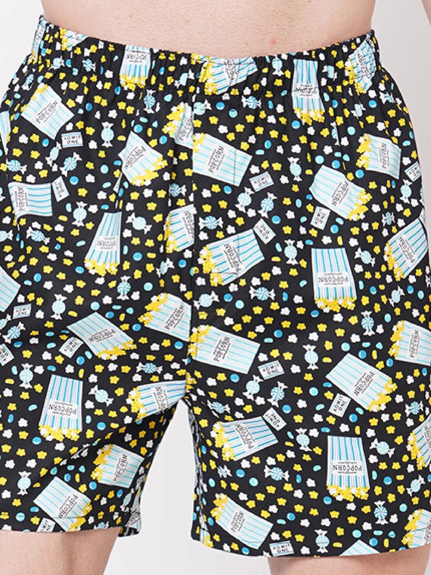 Fitz Multicolor Printed Boxer Shorts - Pack of 3