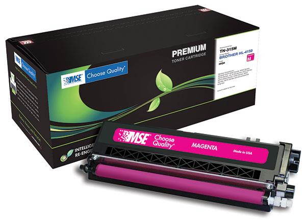 MSE 02-03-41316 Toner Cartridge (OEM # Brother   TN-315M) 3,500 Page Yield; Magenta