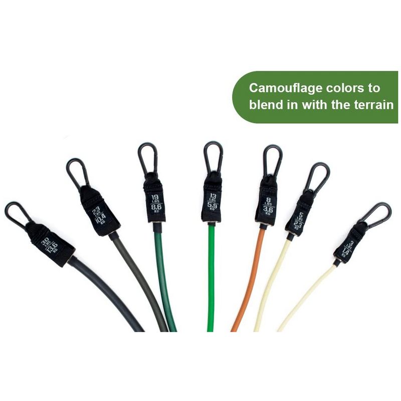 Bodylastics BLCOMP1OR1PU High Quality 23 and 30 Pound Full Body Anti Slip Resistance Clip Bands Fitness Weight Set w/ Durable Patented Locks, (2 Pack)